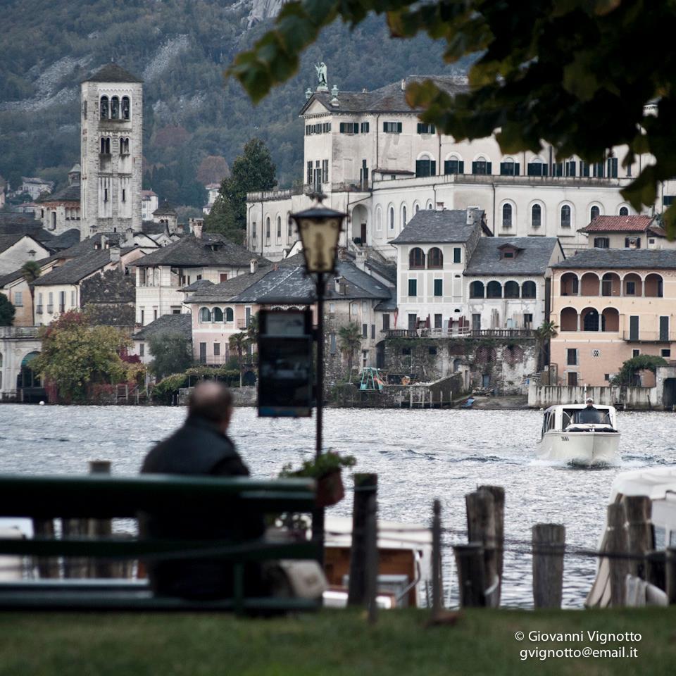Autumn view from Piazza Motta - Orta San Giulio - Photo with permission and courtesy of Giovanni Vignotto 2012